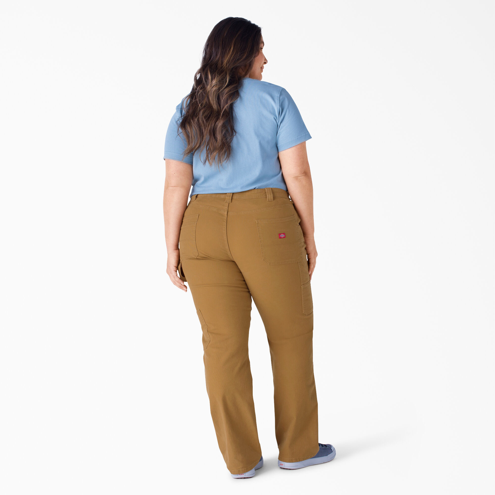 Women s Plus FLEX Relaxed Fit Duck Carpenter Pants Dickies US
