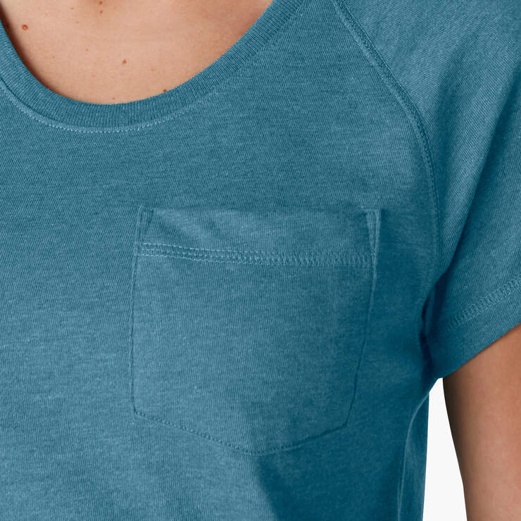 Women's Cooling Short Sleeve Pocket T-Shirt - Deep Sky (ESD) image number 5