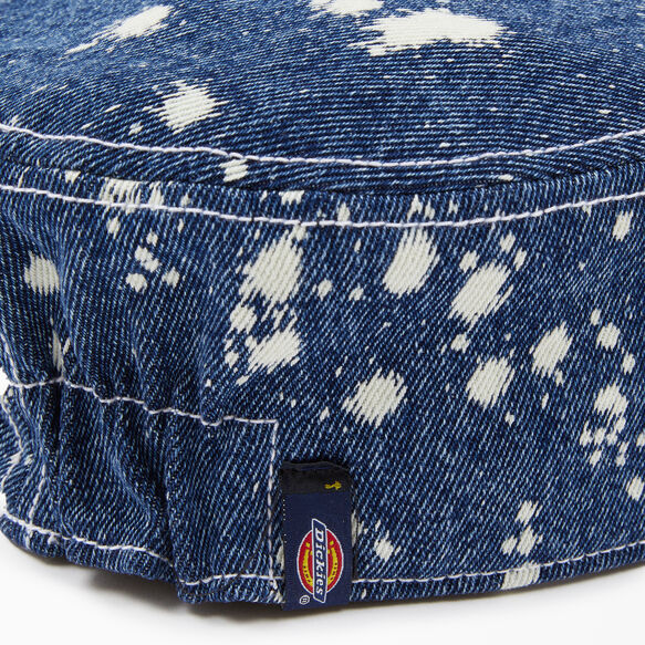Brain Dead Bleached Denim Painter&#39;s Cap - Bleached Indigo Blue &#40;BNB&#41;