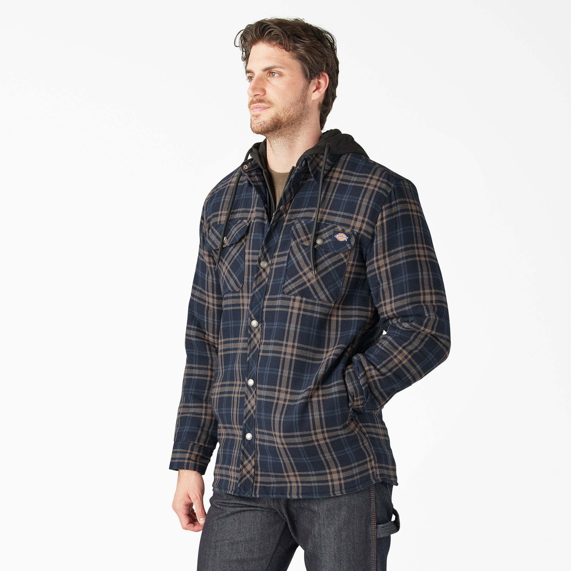 Dickies men's flannel jacket outlet