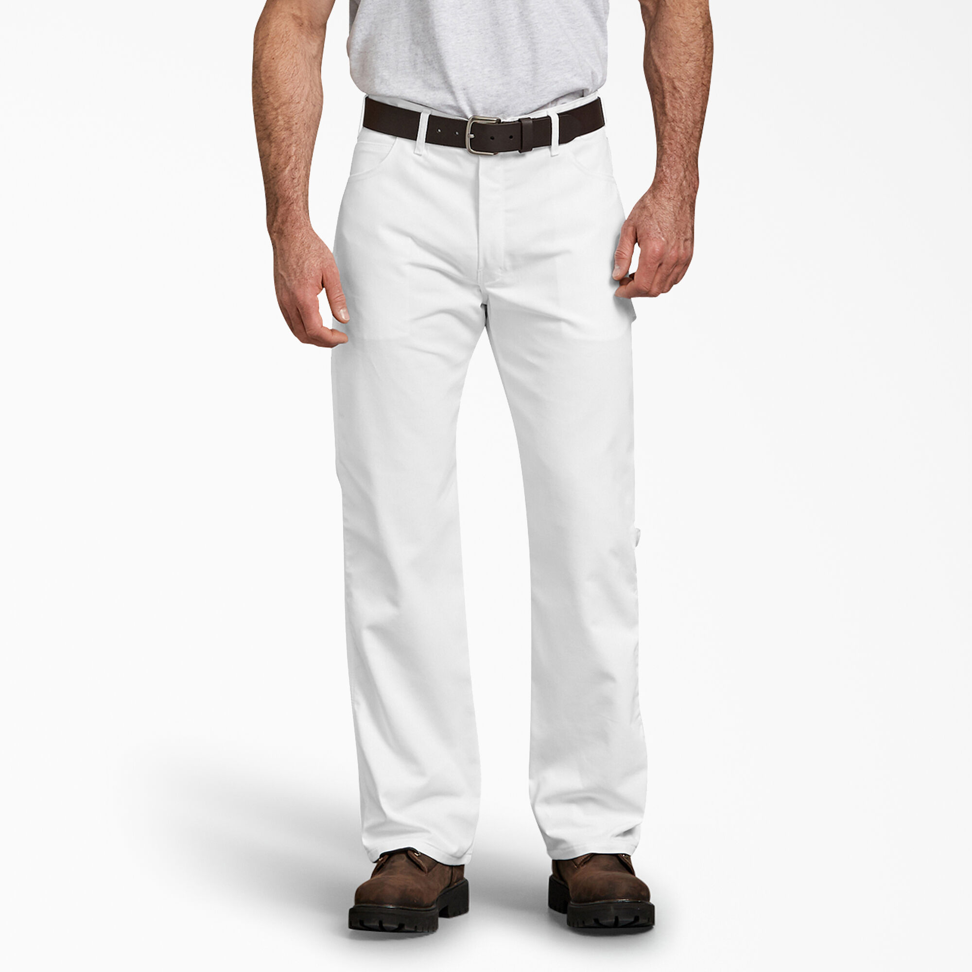 FLEX Relaxed Fit Painter's Pants, White