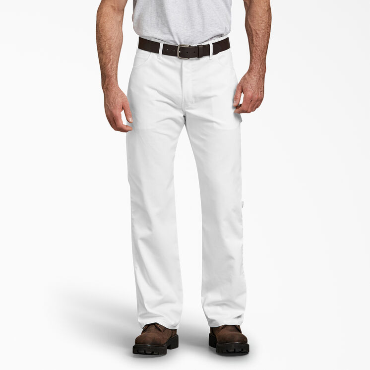 FLEX Relaxed Fit Painter&#39;s Pants - White &#40;WH&#41;