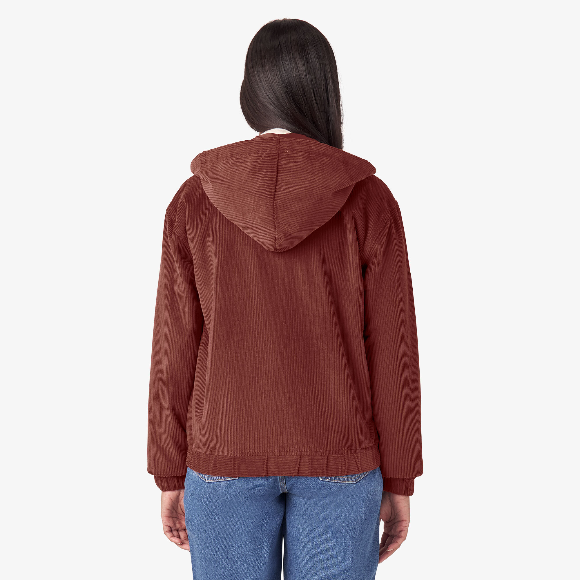Zip up top corduroy jacket