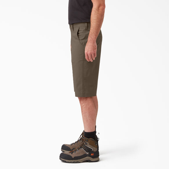 FLEX Cooling Regular Fit Utility Shorts, 13&quot; - Mushroom &#40;MR1&#41;