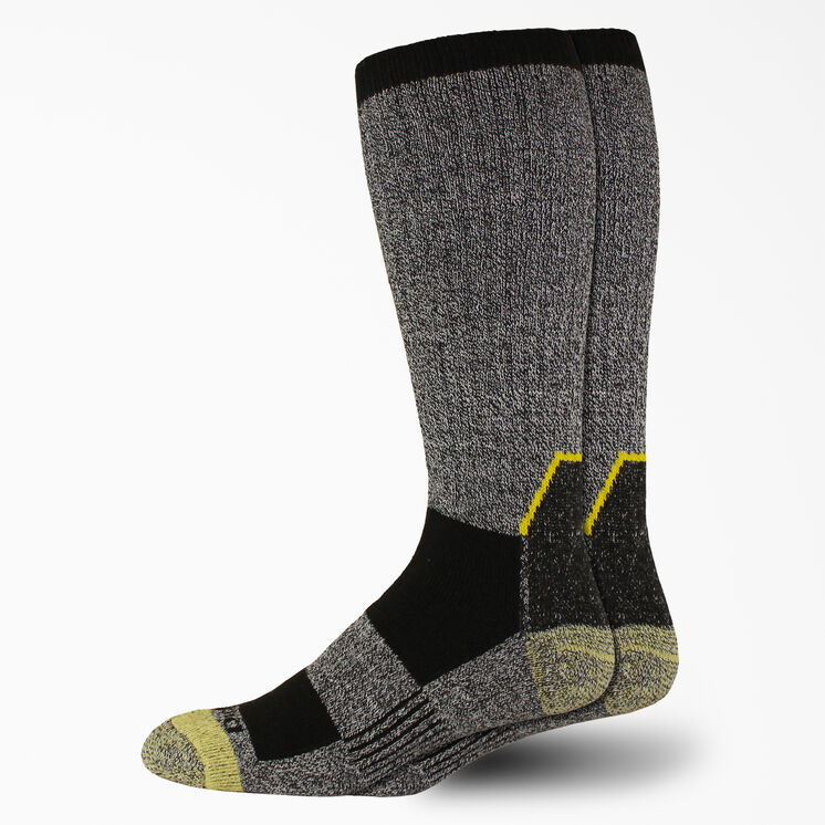 KEVLAR&reg; Crew Socks, Size 6-12, 2-Pack - Black &#40;BK&#41;