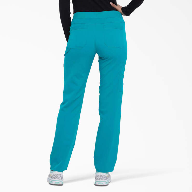 Women's Balance Scrub Pants - Teal (DTL) image number 2