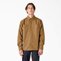 Duck Canvas Long Sleeve Utility Shirt - Stonewashed Brown Duck (SBD)