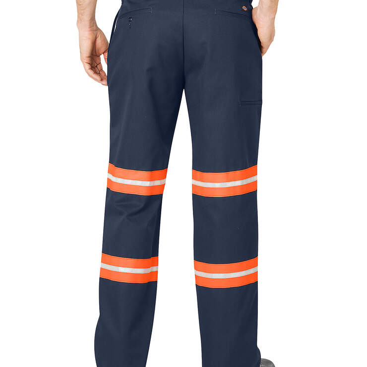 Enhanced Visibility Relaxed Fit Work Pants - Dark Navy (DN) image number 2