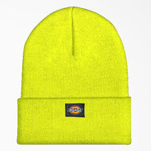 Dickies Icon Cuffed Knit Beanie Hat - Bright Yellow &#40;BWD&#41;