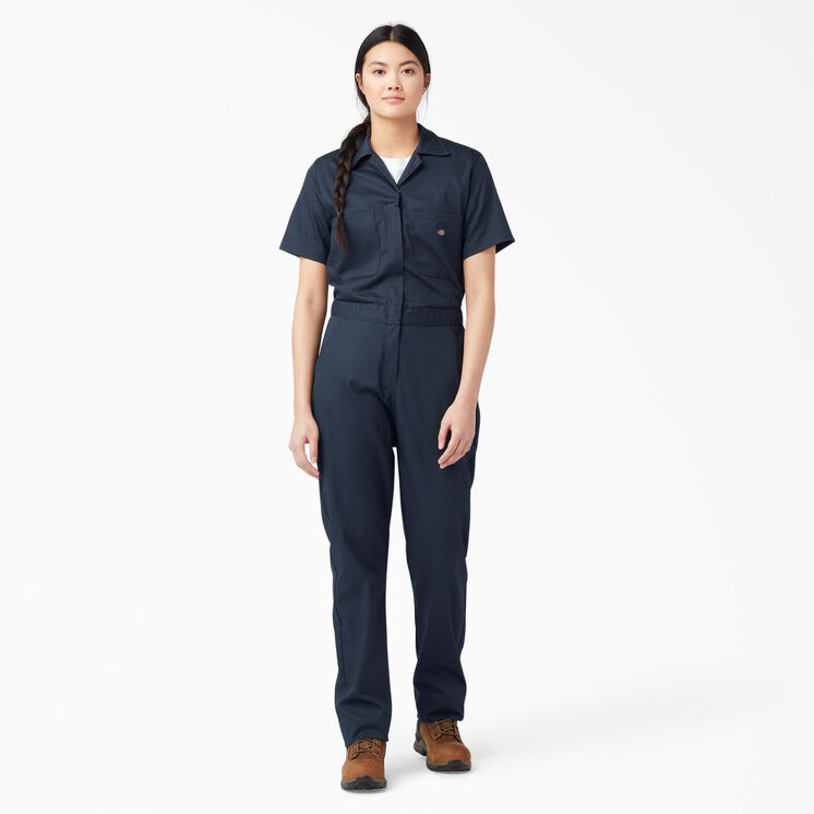 Women&#39;s Cooling Short Sleeve Coveralls - Dark Navy &#40;DN&#41;