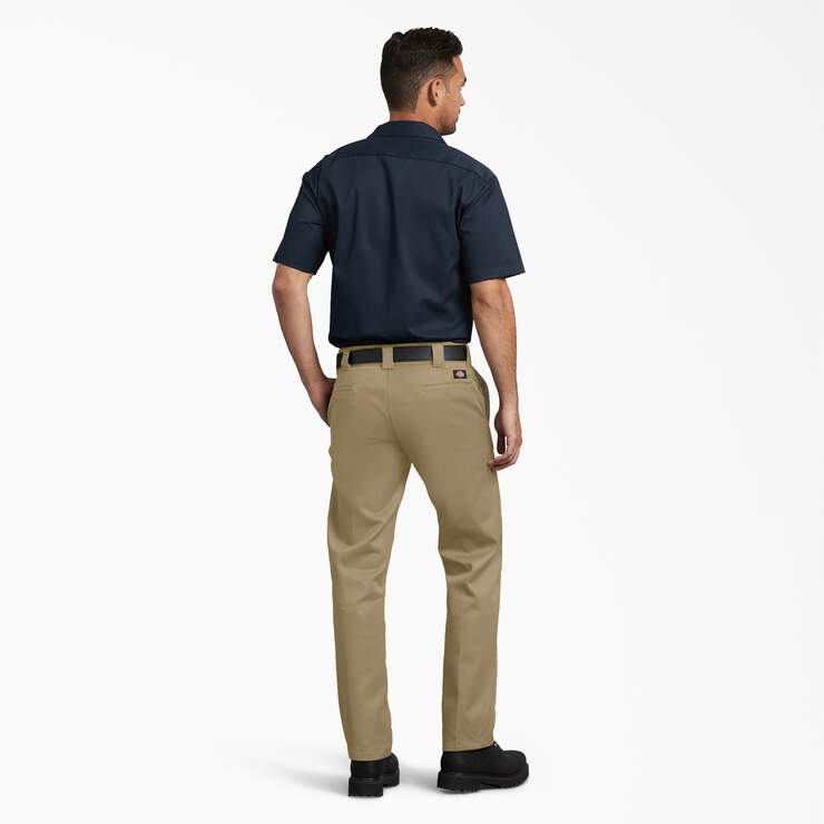 873 Slim Fit Work Pants - Khaki (KH) image number 5