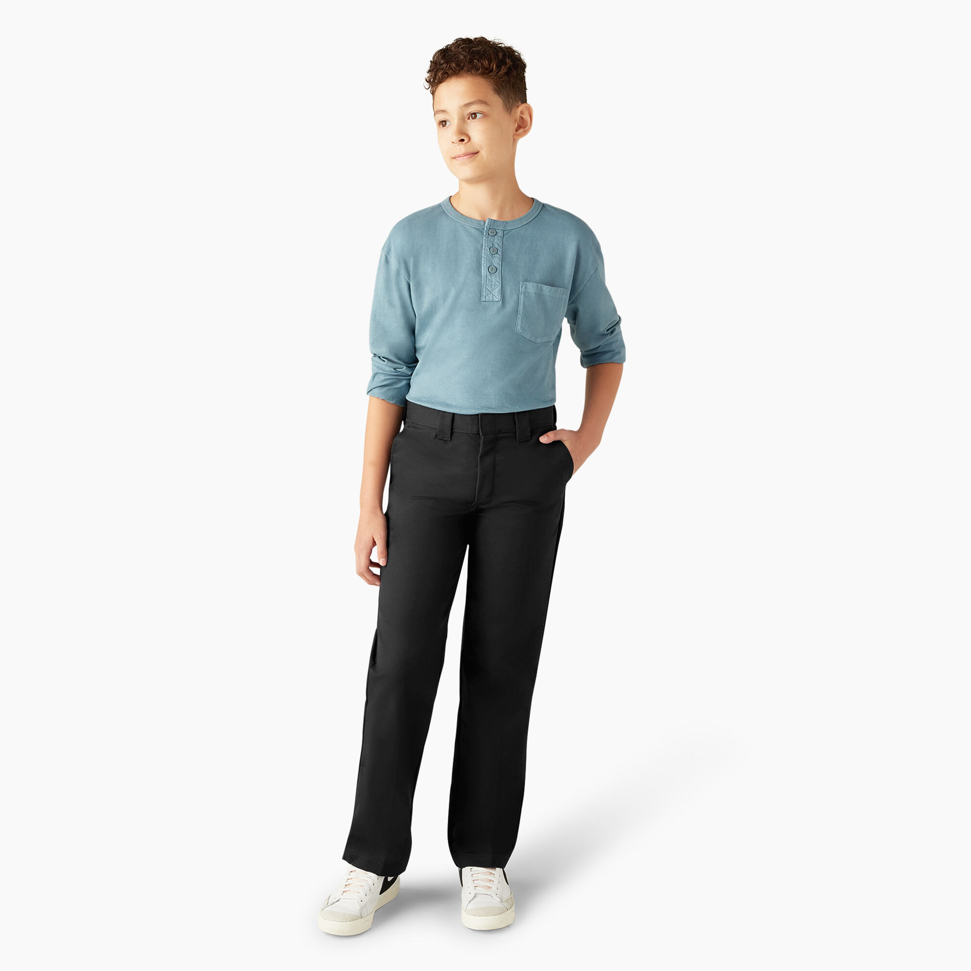Boys' 873 Slim Fit Pants, 4-20 - Dickies US Boys' 873 Slim Fit Pants, 4-20 - Dickies US