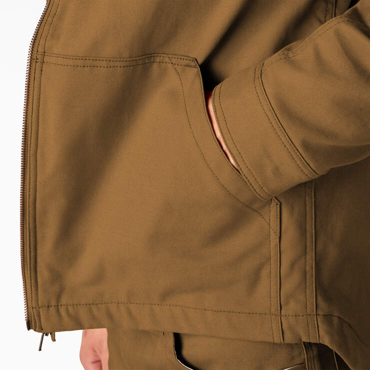 Waxed Canvas Service Jacket - Brown Duck (BD) image number 6