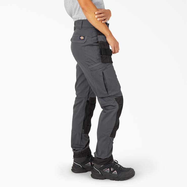 Women's FLEX Relaxed Fit Work Pants - Graphite Gray (GA) image number 4