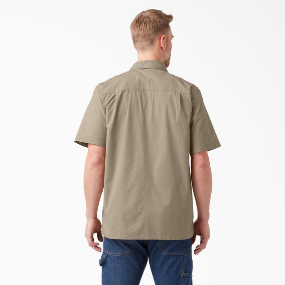 Short Sleeve Ripstop Work Shirt - Rinsed Desert Sand &#40;RDS&#41;