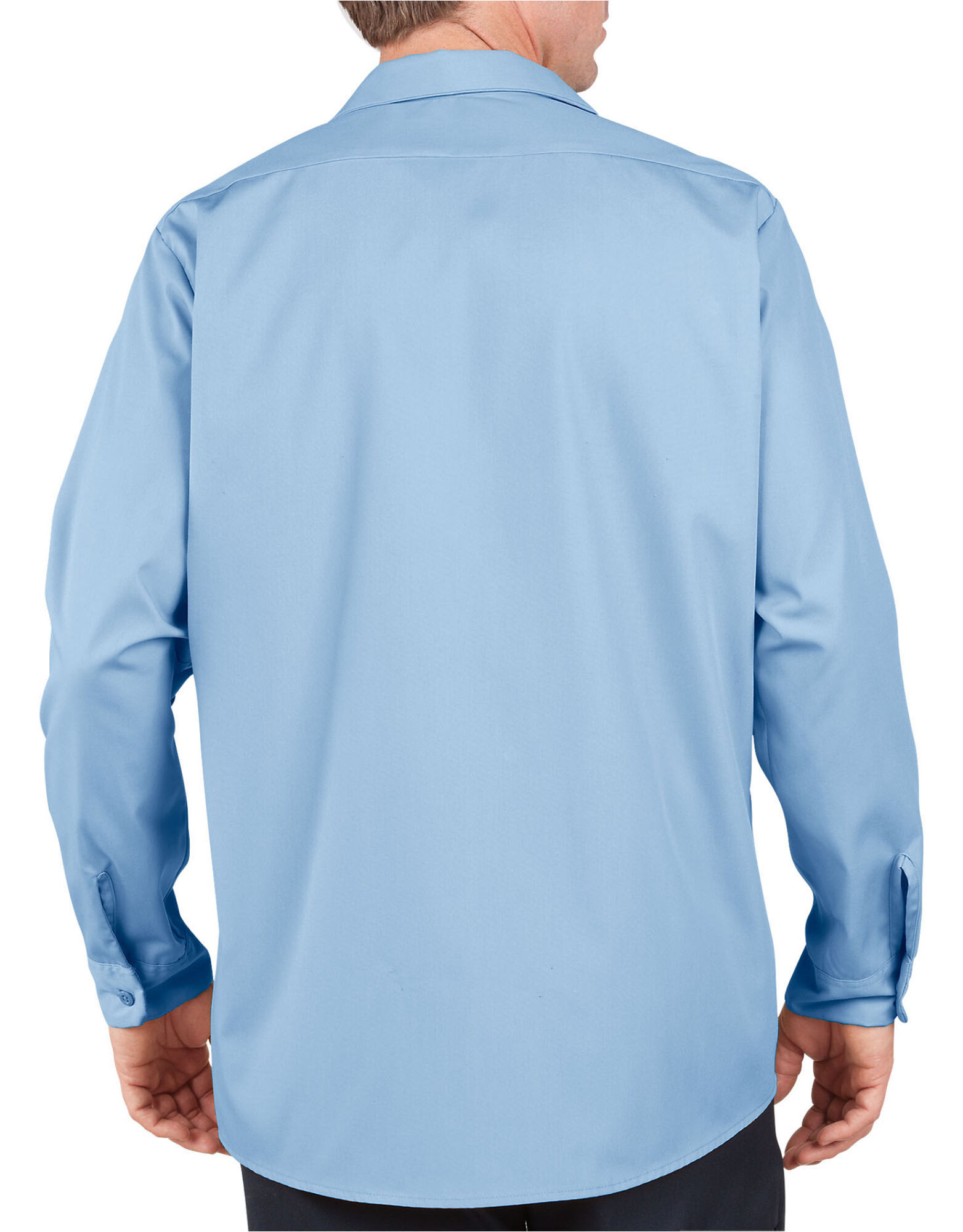 Long Sleeve Industrial Work Shirt Light Blue | Mens Shirts | Dickies