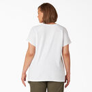 Women&#39;s Plus Cooling Short Sleeve Pocket T-Shirt - White &#40;WH&#41;