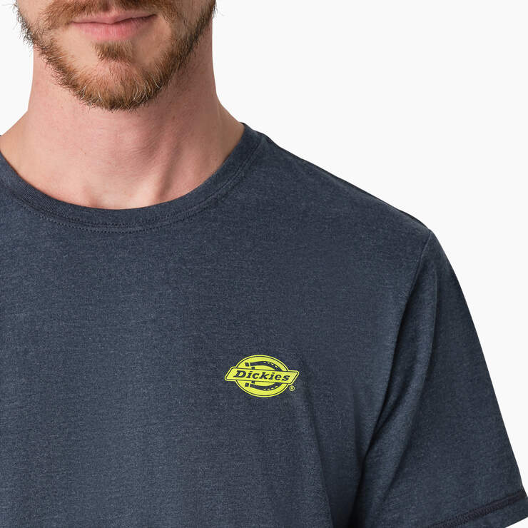 Cooling Performance Graphic T-Shirt - Dark Navy Heather (DNH) image number 5