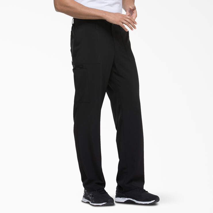 Men's EDS Essentials Scrub Pants - Black (BLK) image number 4