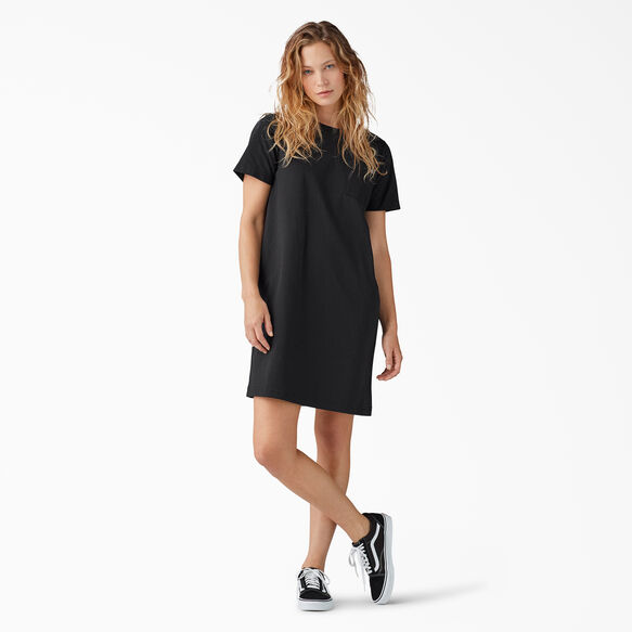 Women S Heavyweight T Shirt Dress Dickies Us Try our stylish plaid shirt outfit ideas for wearing a flannel with your jeans in different ways, to dress up this classic fashion combo up or down. women s heavyweight t shirt dress