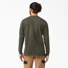 Heavyweight Long Sleeve Pocket T-Shirt - Moss Green &#40;MS&#41;