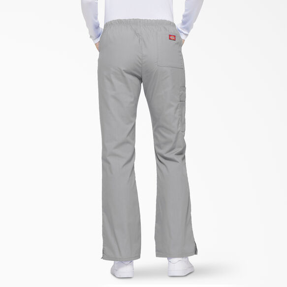 Women&#39;s EDS Signature Flare Leg Cargo Scrub Pants - Gray &#40;GY&#41;