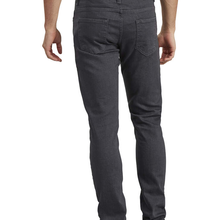 Dickies X-Series Slim Fit Tapered Leg 5-Pocket Denim Jeans - Gray Stretch Denim Wash (GSDW) image number 2
