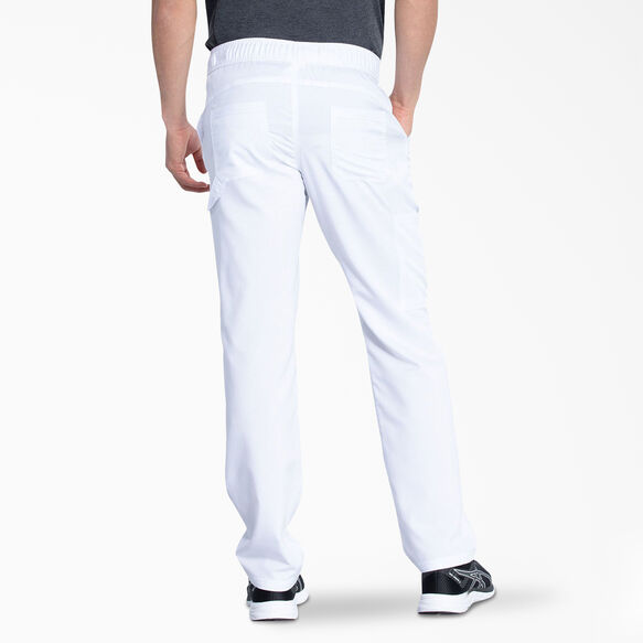 Men&rsquo;s Balance Zip Fly Scrub Pants - White &#40;DWH&#41;