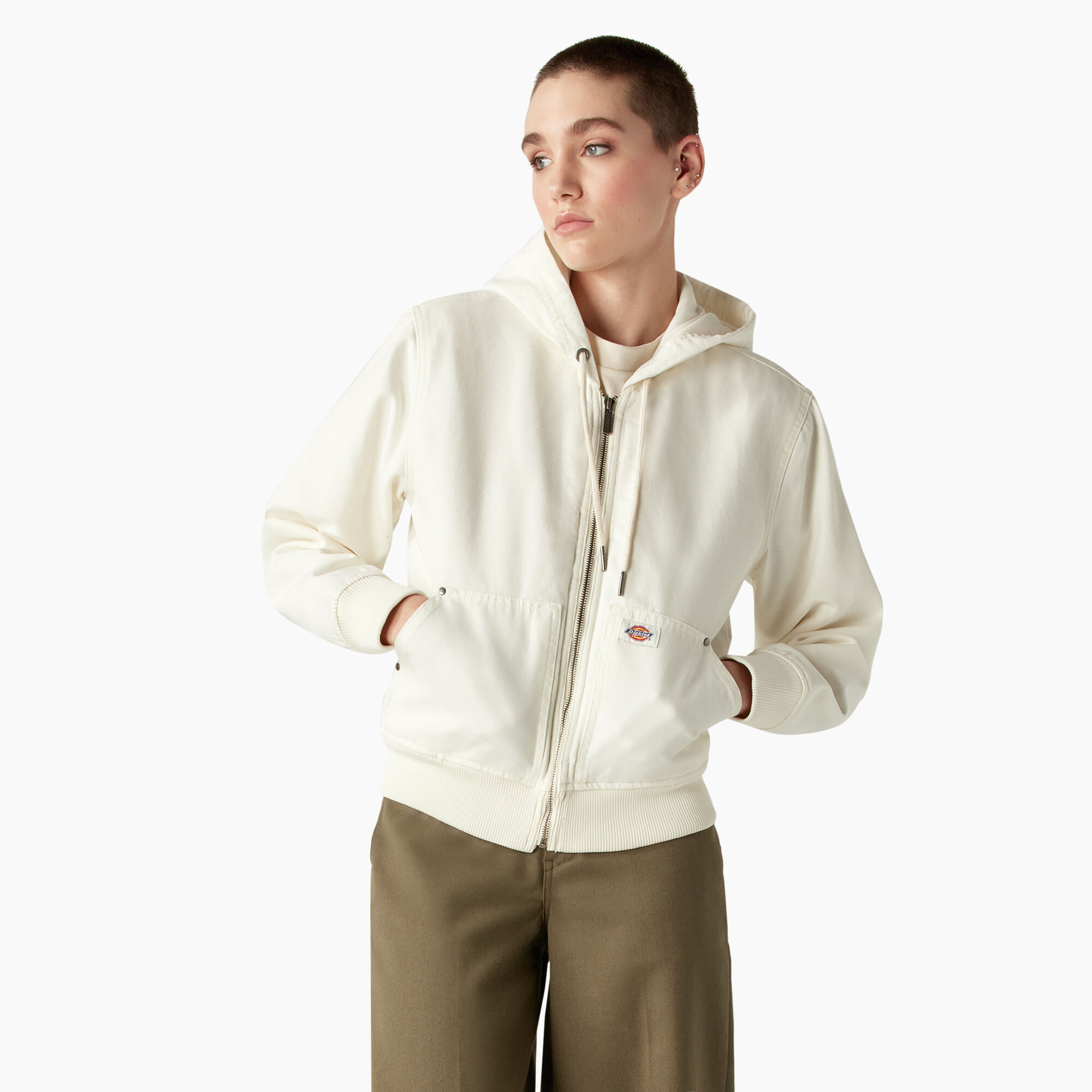 Women s Coats Work Jackets White Dickies US
