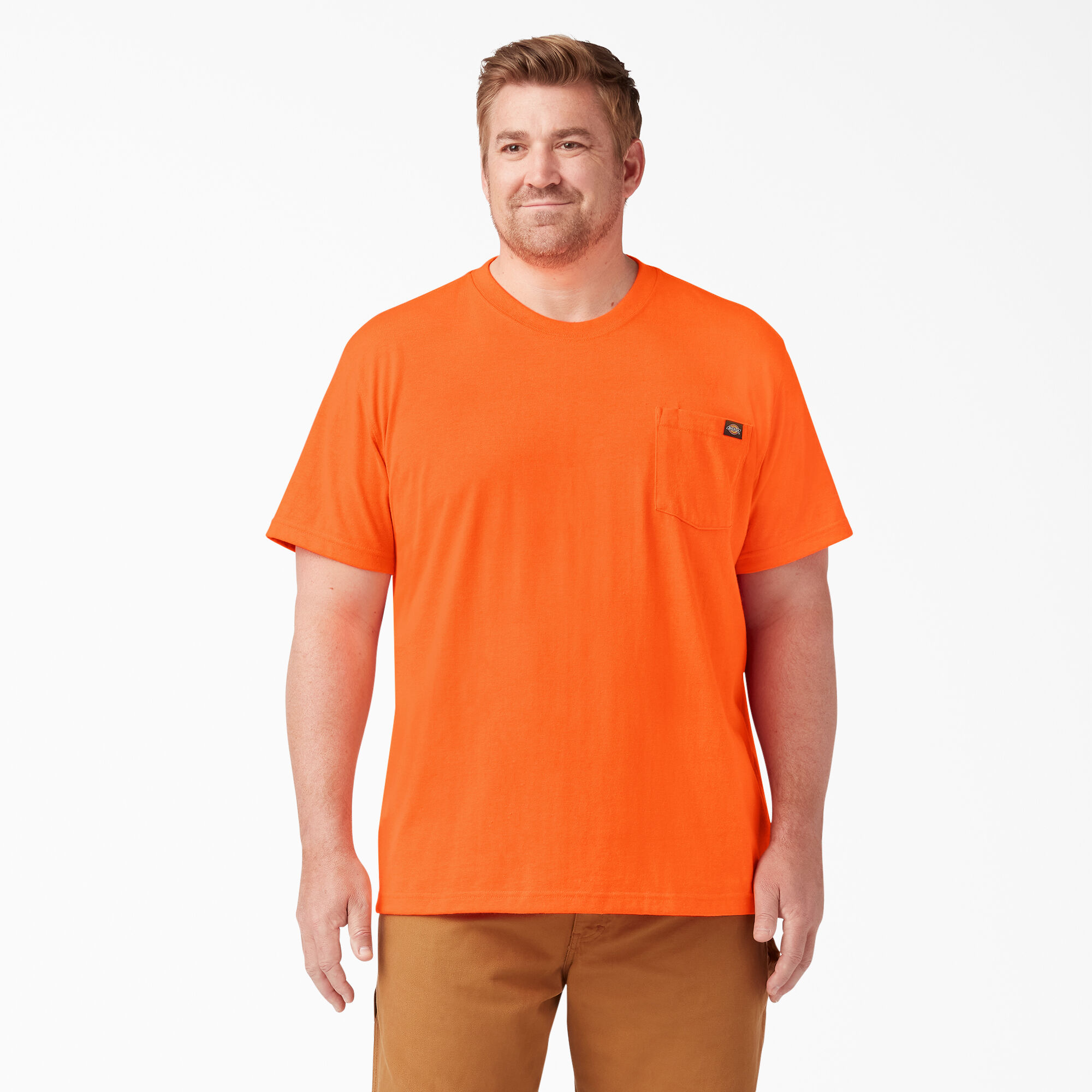 Dickies orange work discount shirt