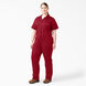 Women&#39;s Plus FLEX Cooling Short Sleeve Coveralls - English Red &#40;ER&#41;