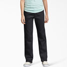 Girls&#39; Slim Fit Pants, 4-20 - Black &#40;BK&#41;
