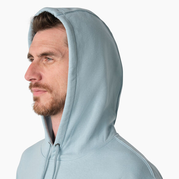 Water Repellent Sleeve Logo Hoodie - Clear Blue &#40;EU&#41;