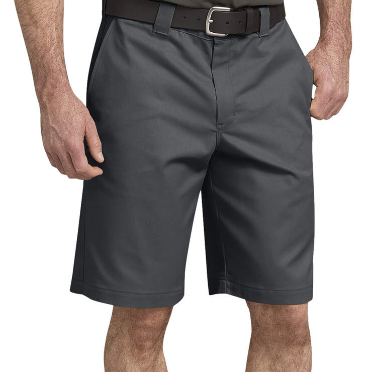 Icon Relaxed Fit Flex Waist Shorts - Charcoal Gray (CH) image number 1