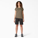 Women&#39;s Cooling Short Sleeve Pocket T-Shirt - Military Green Heather &#40;MLD&#41;