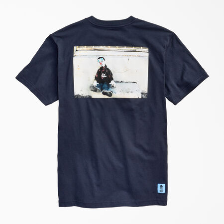 Estevan Oriol x Dickies El Triste Concrete Short Sleeve T-Shirt - Dark Navy &#40;DN&#41;