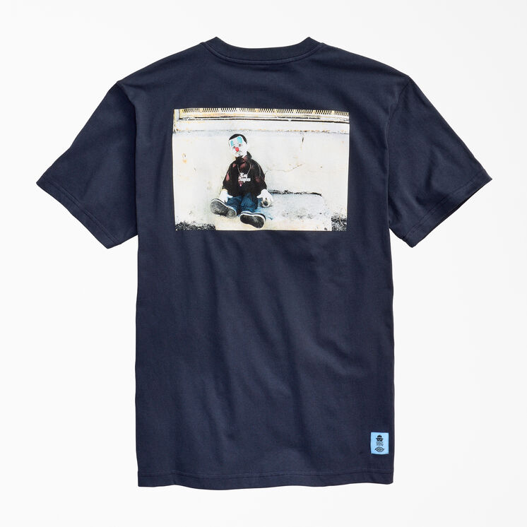 Estevan Oriol x Dickies El Triste Concrete Short Sleeve T-Shirt - Dark Navy &#40;DN&#41;