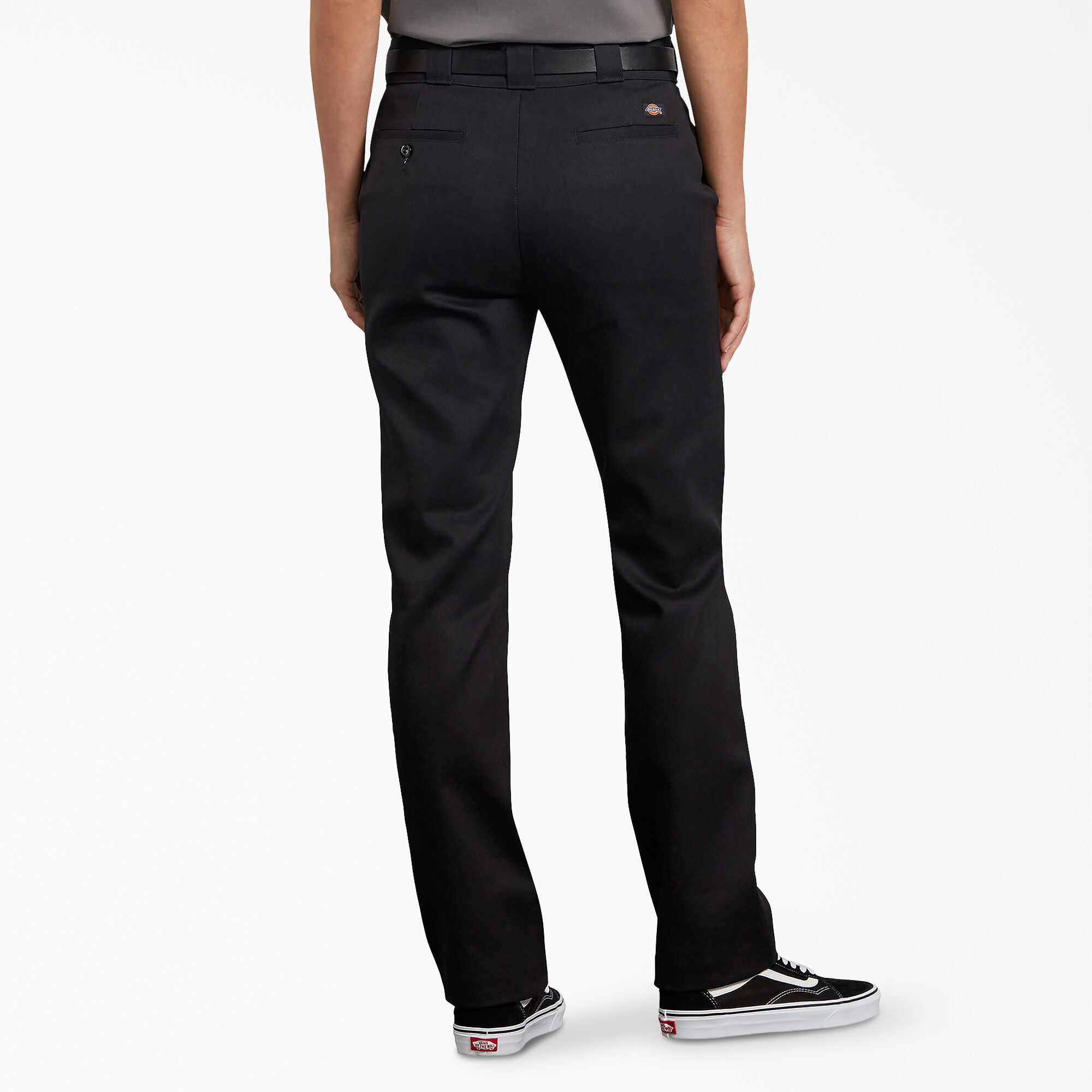dickies slim fit work pants womens