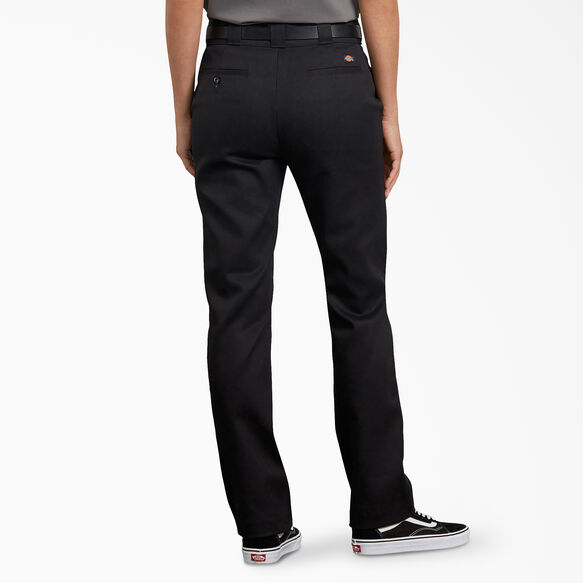 womens black work pants near me