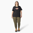 Women&#39;s Plus Heavyweight Logo T-Shirt - Black &#40;KBK&#41;
