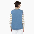 Denim Zip Front Vest - Light Denim &#40;LTD&#41;