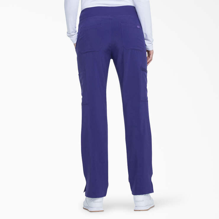 Women's EDS Essentials Cargo Scrub Pants - Purple Grape (GP) image number 2
