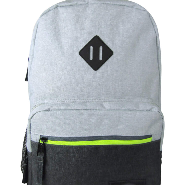 Gray/Charcoal Study Hall Backpack - Charcoal Gray Heather (CGH) image number 1