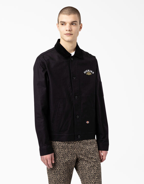 Fort Lewis Embroidered Jacket - Black &#40;BK&#41;