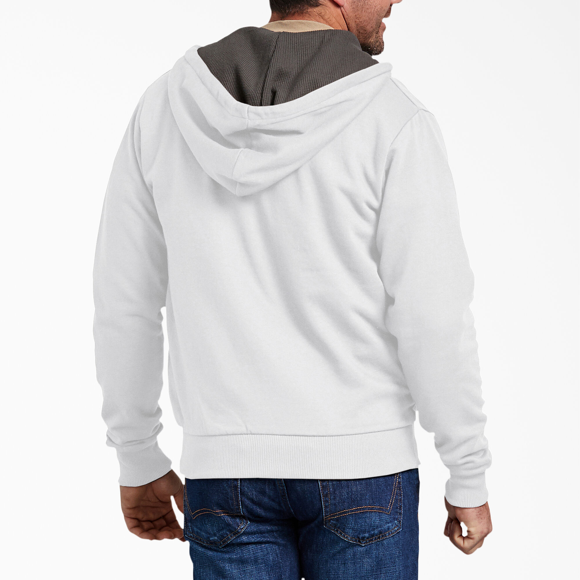 dickies thermal lined fleece hoodie