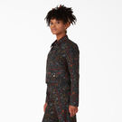 Women&rsquo;s Reworked Eisenhower Jacket - Rinsed Black Bandana &#40;R1B&#41;