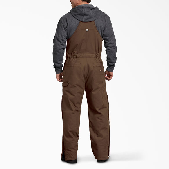 Sanded Duck Insulated Bib Overalls - Timber Brown &#40;TB&#41;