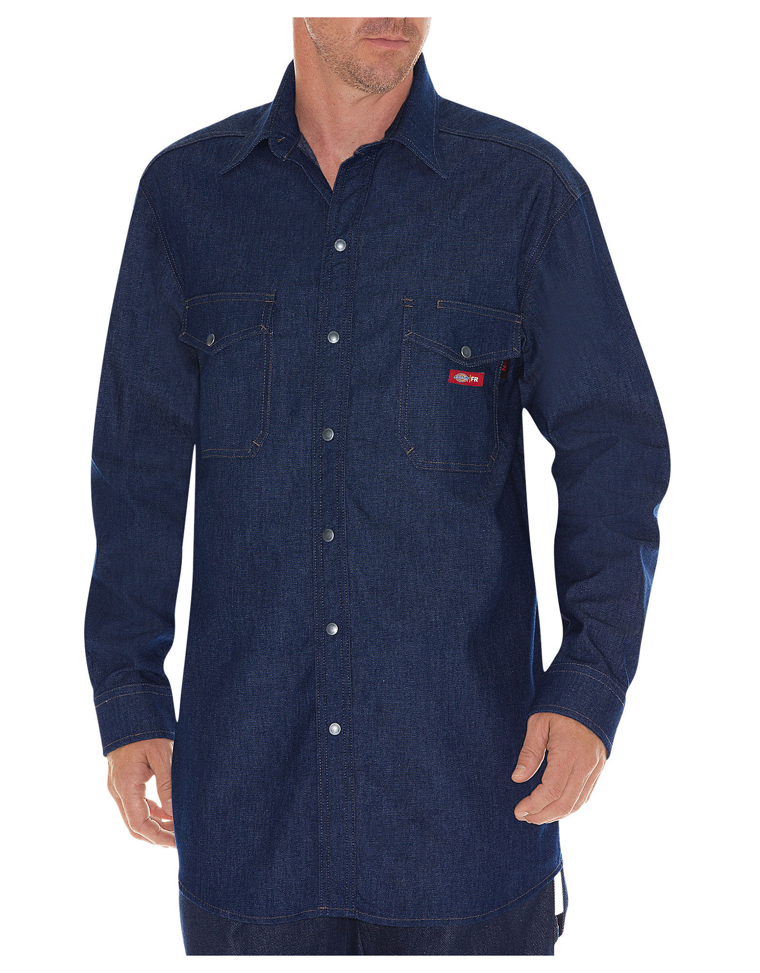 Dickies snap button shirt
