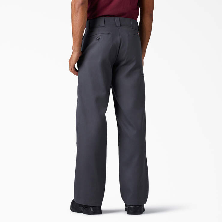 FLEX Loose Fit Double Knee Work Pants - Charcoal Gray (CH) image number 2
