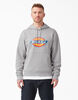 Water Repellent Tri-Color Logo Hoodie - Heather Gray &#40;HG&#41;
